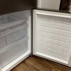 SHARP シャープ　2ドア冷蔵庫　SJ-PD27C 2017年製