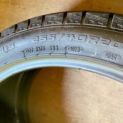 【スタッドレス】COOPER WEATHE-MASTER ICE 100 255/40R20 101T 中古タイヤ4本セット