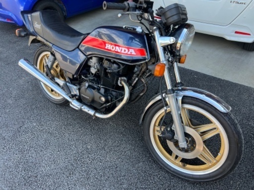 ホーク　バブ　CB400N 実動