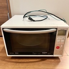 【ネット決済】2012年製 SHARP RE-204-W 電子レ...