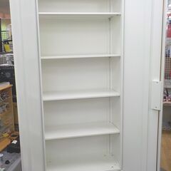 オカムラ スチール収納 VILLAGE 高185cm 両開き シリンダー錠 5段