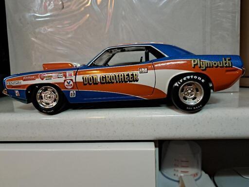 1/18アメ車 Plymouth DON GROTHEER