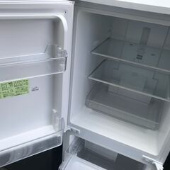 【FU939】★シャープ  SHARP   2ドア冷蔵庫  SJ-D15G-W  ホワイト  2021年式  キッチン家電 シンプル おしゃれ クリーニング済 堺市 深井 【ジャングルジャングル深井店】