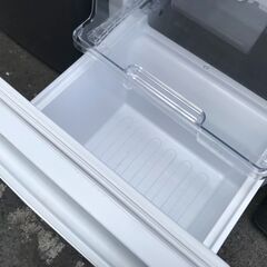 【FU939】★シャープ  SHARP   2ドア冷蔵庫  SJ-D15G-W  ホワイト  2021年式  キッチン家電 シンプル おしゃれ クリーニング済 堺市 深井 【ジャングルジャングル深井店】