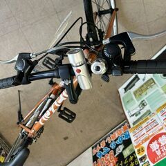 ★店頭にて試乗可★ J5227　NEXTYLE　クロスバイク 21段変速　ネクスタイル 700×28C(参考価格24,800円) クリーニング、簡易メンテナンス済み　【リユースのサカイ柏店】