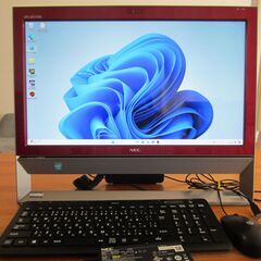 NEC一体型 VS370/RSW Win11 SSD512GB 16GB 地デジ