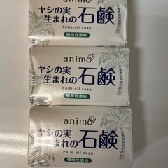 ヤシの実石鹸　80g×3P 【 石鹸 】