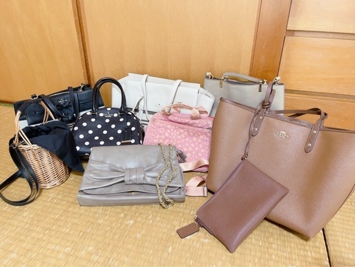 coach、Kate spade、NAFNAF、総額5万以上８点まとめ売り