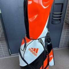 ゴルフセット バッグ、ゼクシオアイアン10本 ウッド4本 パター1本