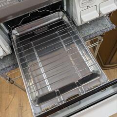 J046 ☆CHOFU☆LPガスコンロ☆水無し片面焼きグリル