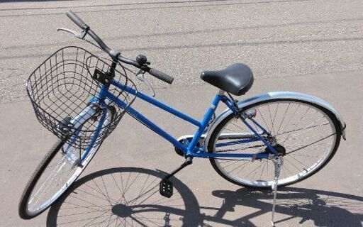 【売約済み】27インチ  中古 自転車 9800円 鍵新品 オートライト付 新規防犯登録料コミ 392