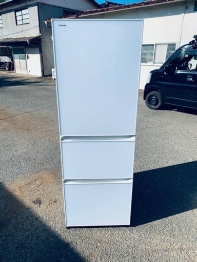 東芝 ノンフロン冷凍冷蔵庫 GR-H38SXV（ZW）
