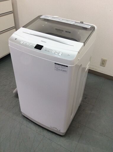 （9/25受渡済）JT9451【Haier/ハイアール 7.0㎏洗濯機】美品 2022年製 JW-U70HK 家電 洗濯 簡易乾燥付