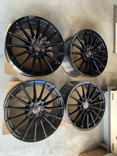 GRヤリス RZ純正ホイール 18インチ ENKEI 新車外し 美品 ENKEI】トヨタ GR ヤリス RZ RS 純正 18in 8J +45