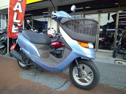 NO.5140　ホンダ　Ｄｉｏ　チェスタ　４サイクルエンジン　フロントバスケット　メタリックライトブルー
