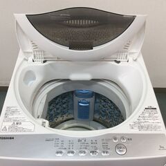 JT9454【TOSHIBA/東芝 5.0㎏洗濯機】美品 2019年製 AW-5G6 家電 洗濯
