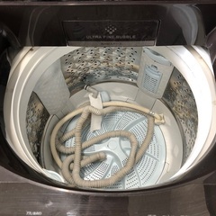 【半年間動作保証付き】TOSHIBA  洗濯機9.5kg 2018年製