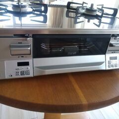 リンナイプロパンガス用　ガラストップガスコンロ　SIセンサーコンロ