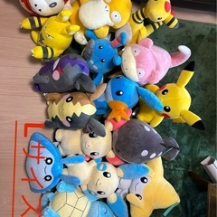 ポケモンぬいぐるみ 全17種