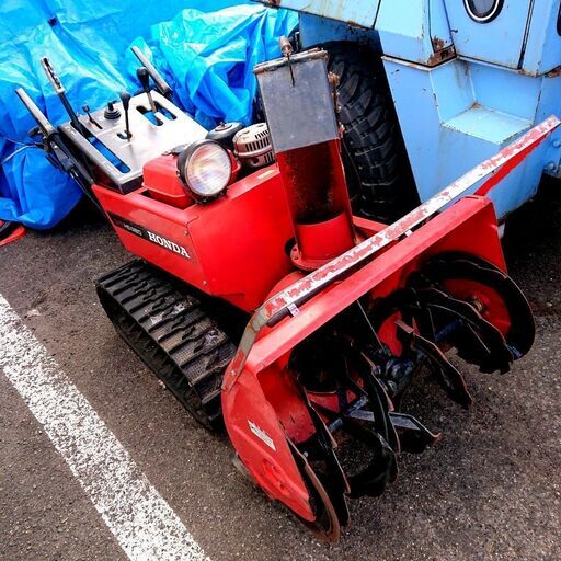 【旭川市内配送無料】HONDA/ホンダ 除雪機 スノーラ HS980 9馬力 セル 動作品