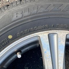 BRIDGSTONEブリザックVRX205/60-16  スタッドレスタイヤ&AW 4本セット