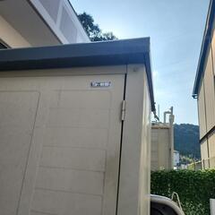 ヨド物置　ドアタイプ　配達設置可能　急ぎです