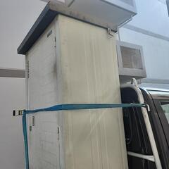 ヨド物置　ドアタイプ　配達設置可能　急ぎです