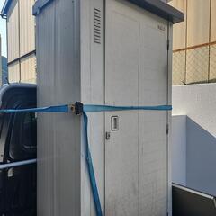 ヨド物置　ドアタイプ　配達設置可能　急ぎです