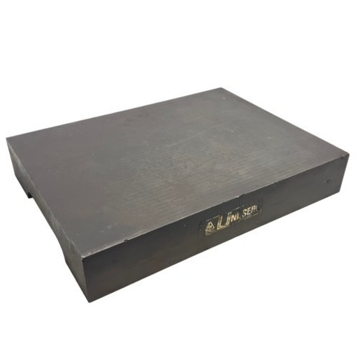 ○UNI SEIKI ユニ精機 定盤 600×450×100mm 卓上 作業台 鉄定盤 常磐 ケガキ 加工 検査 測定 日本製 重量52kg 中古品■ジモティ姫路