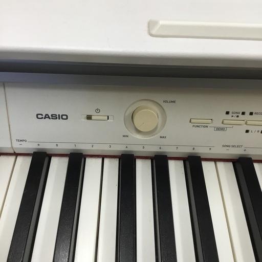 2014年製  CASIO カシオ 電子ピアノ Privia PX-750WE  PX 750WE   ホワイト 椅子付き　譜面台欠品　エキスパート藤沢辻堂店