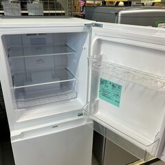 【ジ227】ハイアール 2ドア冷蔵庫 2022年製 121ℓ JR-NF121A 6か月保証付き (ma)