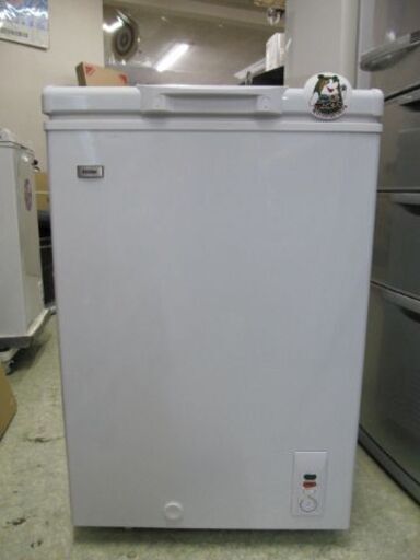 入荷！【冷凍庫】Haier JF-NC103F-W 1ドア冷凍庫 直冷式 上開 103L【冷蔵庫高価買取アールワン田川】