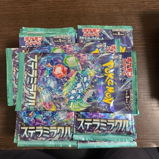 決まりました！ ポケモンカード　ステラミラクル　62パック+シャイニートレジャーex50パック