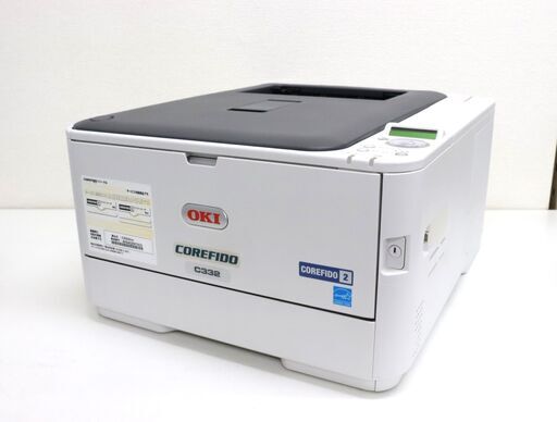 ≪C240ジ-①≫通電OK OKI/オキ カラーLEDプリンター C332dnw 印刷枚数約790枚 プリンター 周辺機器 事務用品/OA用品 現状品
