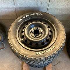 軽四ブロックタイヤ！