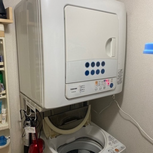 【決定】東芝 衣類乾燥機 ED-60C 2018年製（スタンド付）