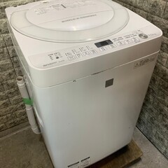 大阪送料無料★3か月保障付き★洗濯機★2016年★7kg★シャープ★ES-G7E3-KW★S-501