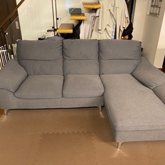 最終値下げ】ニトリ 布張りカウチソファ