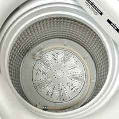 札幌市内配送可 美品 22年製 Haier ハイアール 6kg 全自動洗濯機 JW-U60A-W 