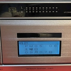 新品同様ラジカセ　東芝 AUREX TY-AK21