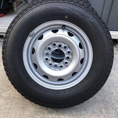 22年式ウインターマックス　145r12 6PR バン軽トラ　冬タイヤセット　広島　三原市　スタッドレスタイヤセット