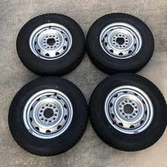 22年式ウインターマックス　145r12 6PR バン軽トラ　冬タイヤセット　広島　三原市　スタッドレスタイヤセット