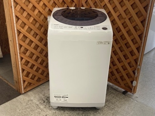 【愛品館江戸川店】保証充実　シャープ　2022年製　11.0kg全自動洗濯機　ES-GW11F-S