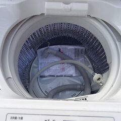 【恵庭】ヤマダオリジナル洗濯機　YWM-T50H1　23年製　美品！