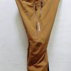 モンベル　メンズ　ドライテックインシュレーテッドパンツM-S　　1102509　M ショート丈　ブラウン　スタッフバッグ付　スキー　montbell