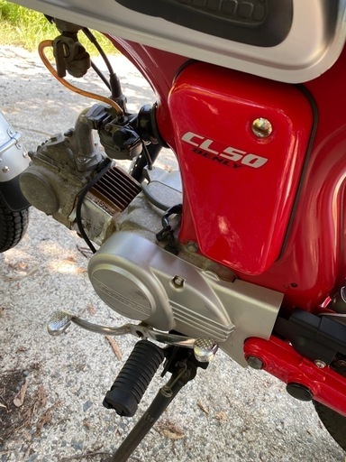 ホンダ CL50 セミレストア済み 乗って帰れます。 ヤフオクで買った約50年