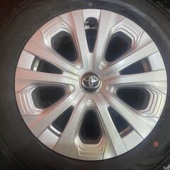 【NorthTrek N3i 195/65R15】スタッドレス【トヨタ 50プリウス 後期 純正ホイール 15インチ 6.5J5HPCD100+40】21年製 バリ溝　(VTI018)