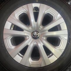 【NorthTrek N3i 195/65R15】スタッドレス【トヨタ 50プリウス 後期 純正ホイール 15インチ 6.5J5HPCD100+40】21年製 バリ溝　(VTI018)