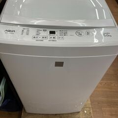 ☆ジモティー割引有☆ ｱｸｱ/洗濯機/AQW-GS5E6/5kg/2019