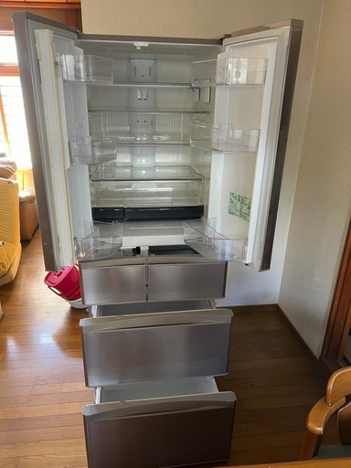 【八戸市内配送無料】 大容量冷蔵庫　2015年式　三菱　525L MR-JX53Y-N1 八戸市内配送無料】 大容量冷蔵庫 2015年式 三菱 525L MR-JX53Y-N1